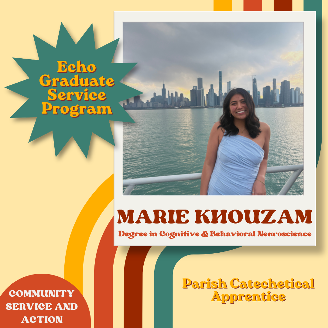 Marie Khouzam commits to Echo Graduate Service Program